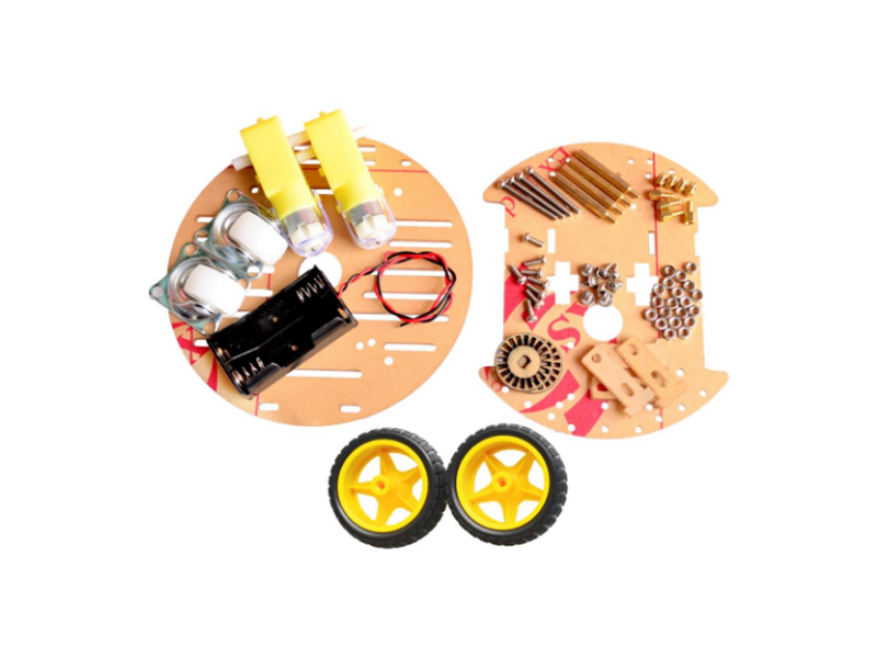 Round 2WD Smart Robot Car Chassis - Image 3